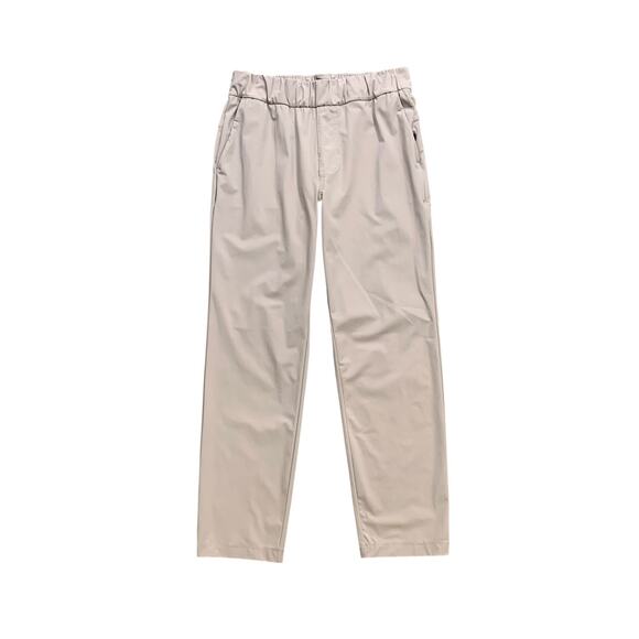 Vuori Pants Womens S Small Gray Miles Ankle Performance Stretch Knit Pull On - Picture 1 of 11